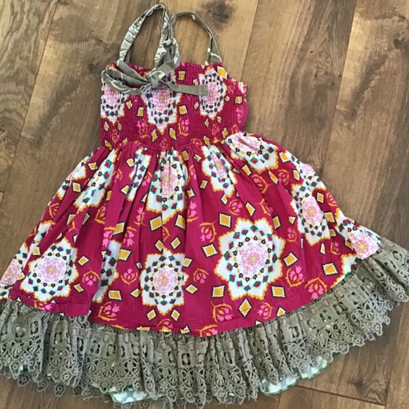 Mustard pie apron dress - Picture 4 of 4